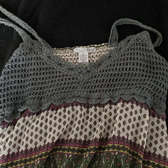 Maxi dress size L multi color - Picture 4 of 6